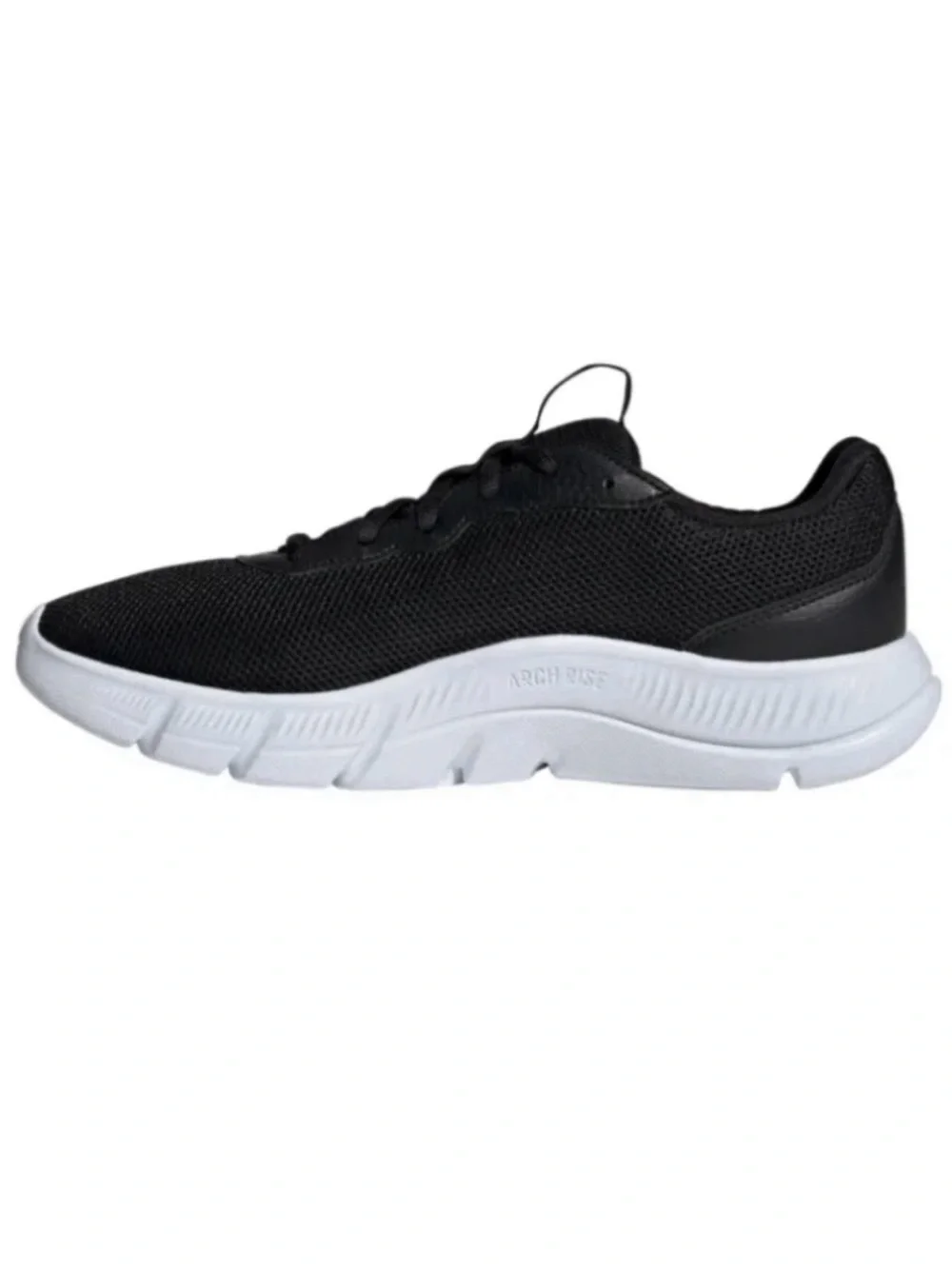 Adidas Men’s Cloudfoam Flex Black & White Athletic Running Shoes